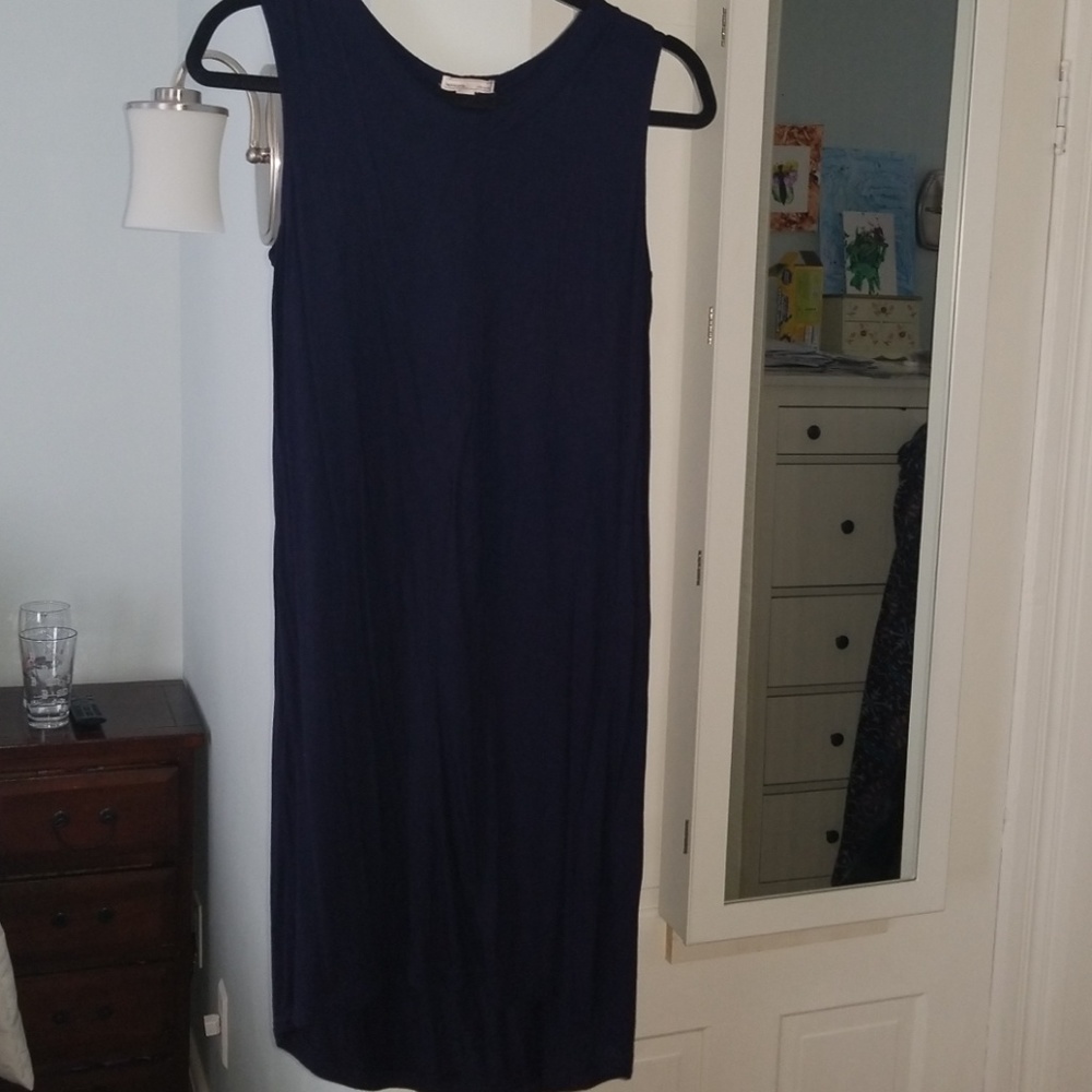 Navy Maternity dress
